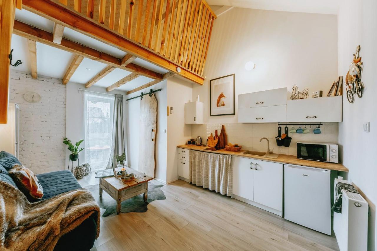 Apartament Z Antresola Okszow ภายนอก รูปภาพ